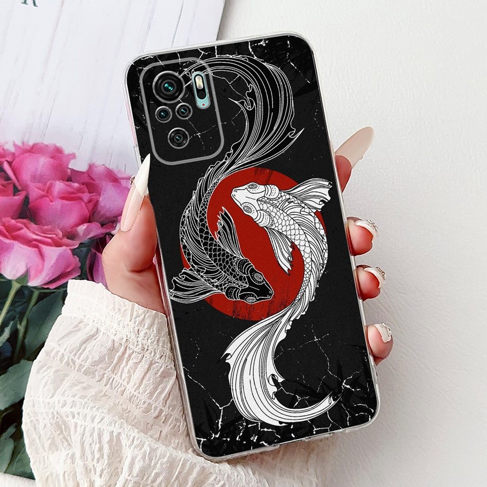 ปลอกสําหรับ Xiaomi Redmi หมายเหตุ 10s 10 Pro Note10 10Pro 4G แฟชั่น Dragon Spider สไตล์รูปแบบซิลิโคนอ่อนนุ่มเคสโทรศัพท์ - รูปที่ 3