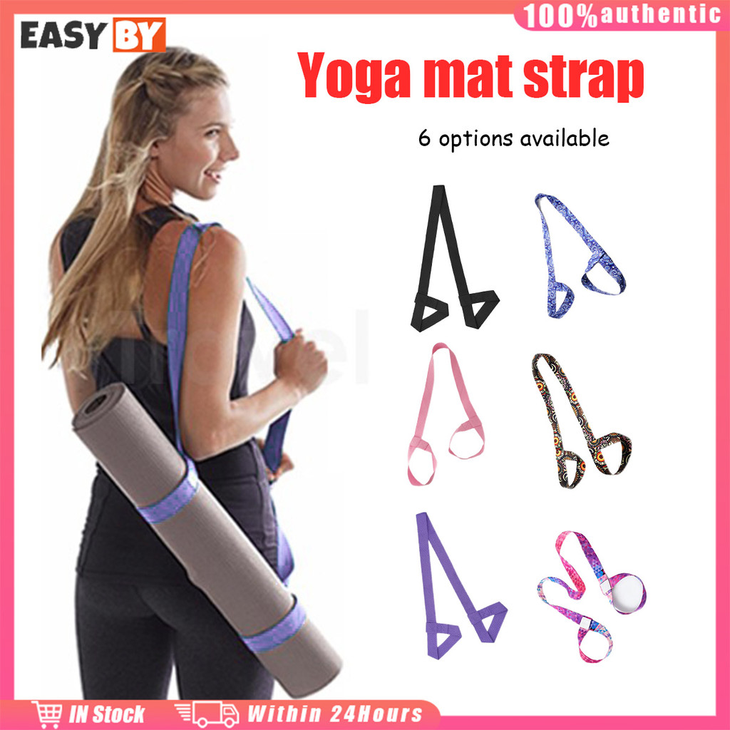 จัดส่งรวดเร็ว สายรัดเสื่อโยคะ เชือกสะพายเสื่อโยคะ กว้าง3.8ซม.Yoga Mat Strap
