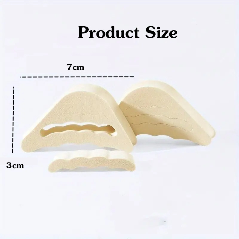 Tesco ฟองน้ำเสริมปลายเท้า แก้รองเท้าหลวม รองเท้ากัด ช่วยกระชับ นุ่มสบาย ไม่ลื่น ไม่เจ็บ 1คู่ - รูปที่ 7