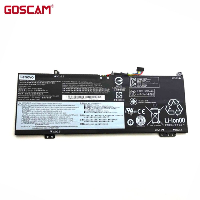 ✿L17m4pb0แบตเตอรี่แล็ปท็อปสำหรับ Lenovo FLEX 6 14ikk 14R IdeaPad 530S 15ikk YOGA 530