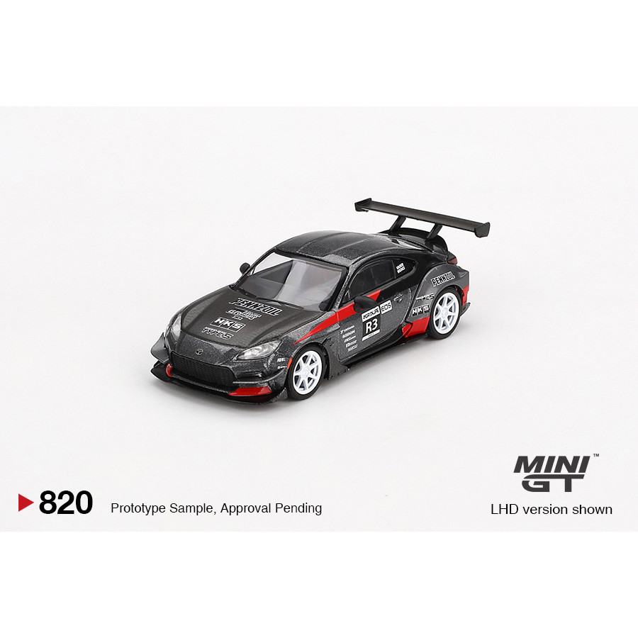 MINI GT No.820 Toyota GR86  Larry Chen's HKS Turbocharged GR86 MGT00820