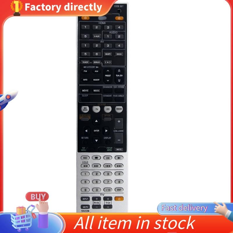 RAV336 WT922720US เปลี่ยนรีโมทสําหรับตัวรับสัญญาณ AV RX-A700 RX-V667 RX-A700BL 6063 Sub Remote RAV33
