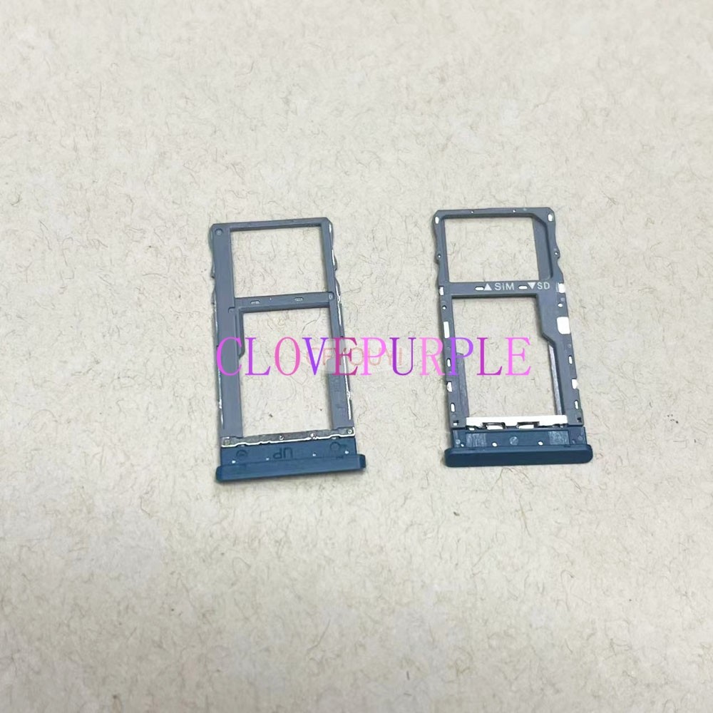 สําหรับ TCL Tab 8 9132 9032 ถาดซิมการ์ด + ถาดการ์ด Micro SD - สีฟ้า