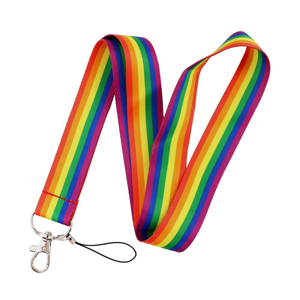 สายคล้องโทรศัพท์รุ่นพรีเมี่ยม สำหรับมือถือ/กล้อง/กุญแจ Rainbow Phone Strap