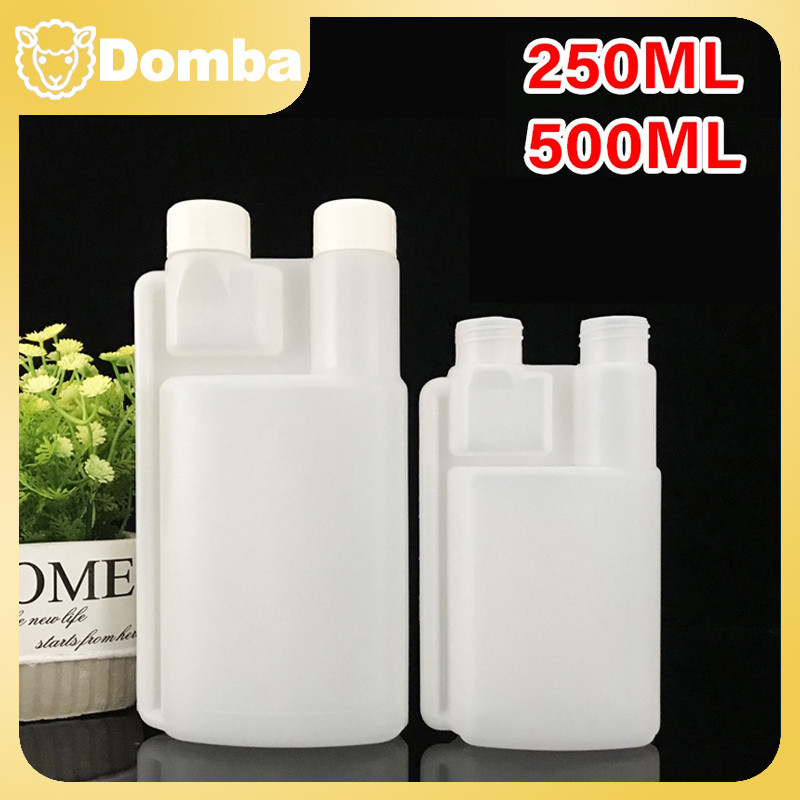 Vespa ขวดวัดน้ํามันด้านข้าง 500ml/250ml - ขวดคู่คอ - ขวดวัดน้ํามัน 2 in 1 ความแม่นยํา - สําหรับรถจักรยานยนต์คลาสสิกและสมัยใหม่