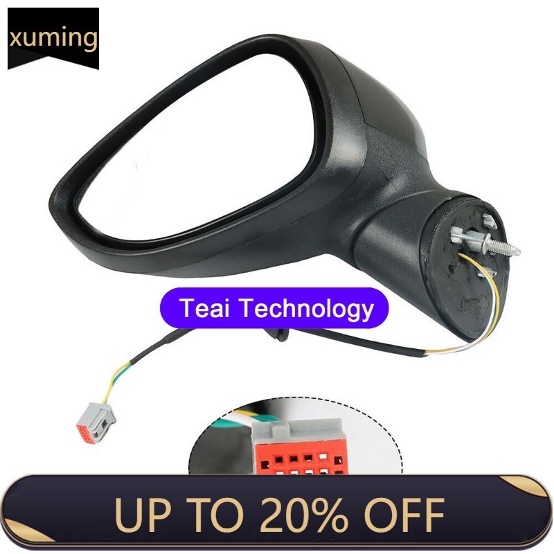 XM กระจกมองหลังชุด Ford Fiesta 2011-2019 กระจกมองข้างซ้ายขวา