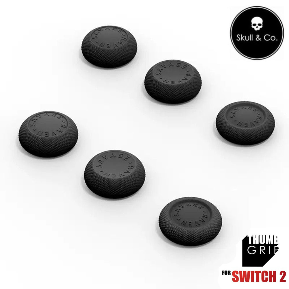กระโหลกแอนด์โค Thumb Grip ชุดจอยสติ๊กหมวก Thumbstick สําหรับ Nintendo Switch 2 Joycon Performance Thumbsticks สําหรับ NS2 อุปกรณ์เสริม