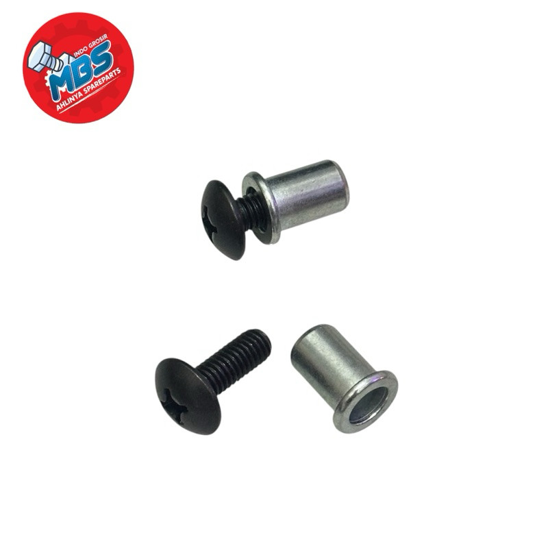 NUT BOSH DRAT M6 BOLT 10 NUTS BOS BUSHING HAT ORIGINAL READY