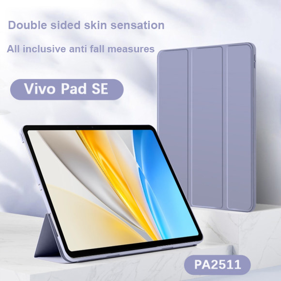 ซองหนังแบบบางสําหรับ Vivo Pad SE 12.3 PA2511 2025 Pad5 Pro 13 นิ้ว 2025 PA2573 Pad3 Pro 13 นิ้ว Auto