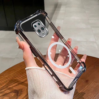 สําหรับ Redmi NOTE 9S 9 Pro Plus เคสโทรศัพท์ 2025 กันกระแทกใหม่แม่เหล็ก softCase SZ15