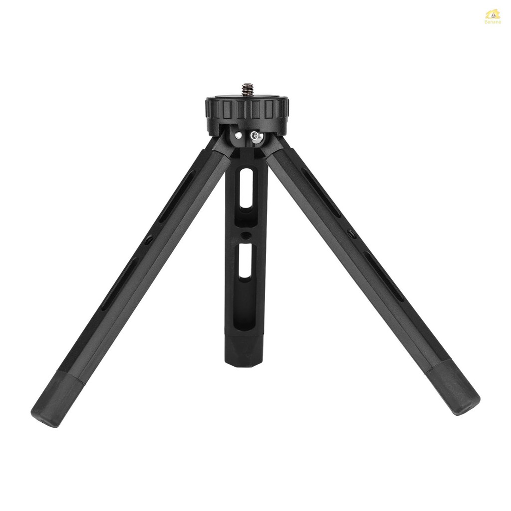 เดสก์ท็อปโลหะขาตั้งกล้อง 1/4 นิ้วสกรู 4 ระดับปรับความสูงสําหรับกล้อง DSLR Gimbal Stabilizer ใช้งานร่