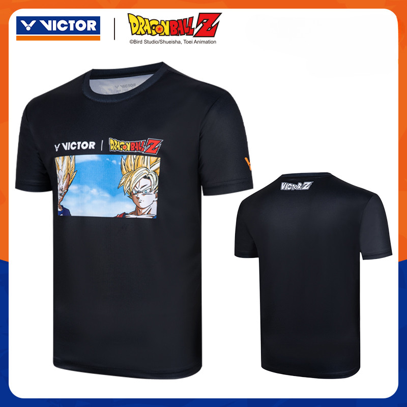 ชุดแบดมินตัน Dragon Ball Z Co branded Series กีฬาและสันทนาการเสื้อยืดแขนสั้น