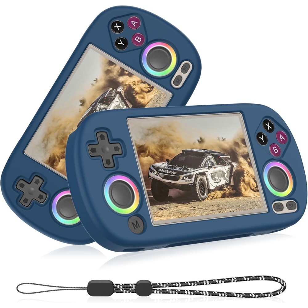 สําหรับ Anbernic RG40XX H เกมคอนโซลมือถือเคสซิลิโคน, ฝาครอบป้องกันกันกระแทกสําหรับ RG40XX H