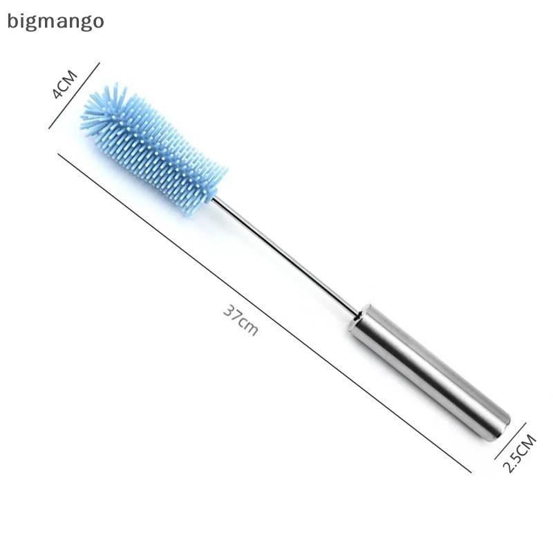 [บิ๊กมะม่วง] ซิลิโคนขวดนมแปรงถ้วยขัดแก้วทําความสะอาดครัวเครื่องมือทําความสะอาดด้ามยาวขวดเครื่องดื่มถ้วยแก้วแปรงทําความสะอาดหุ้นใ - รูปที่ 3