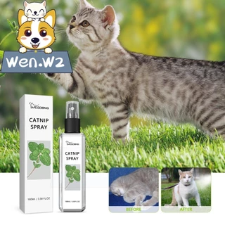 wen.W2 สเปรย์แคทนิป แคทนิปสเปรย์ ช่วยลดความเครียดในแมว เสริมความกระปรี้กระเปร่า และดูแลสุขภาพสัตว์เลี้ยง