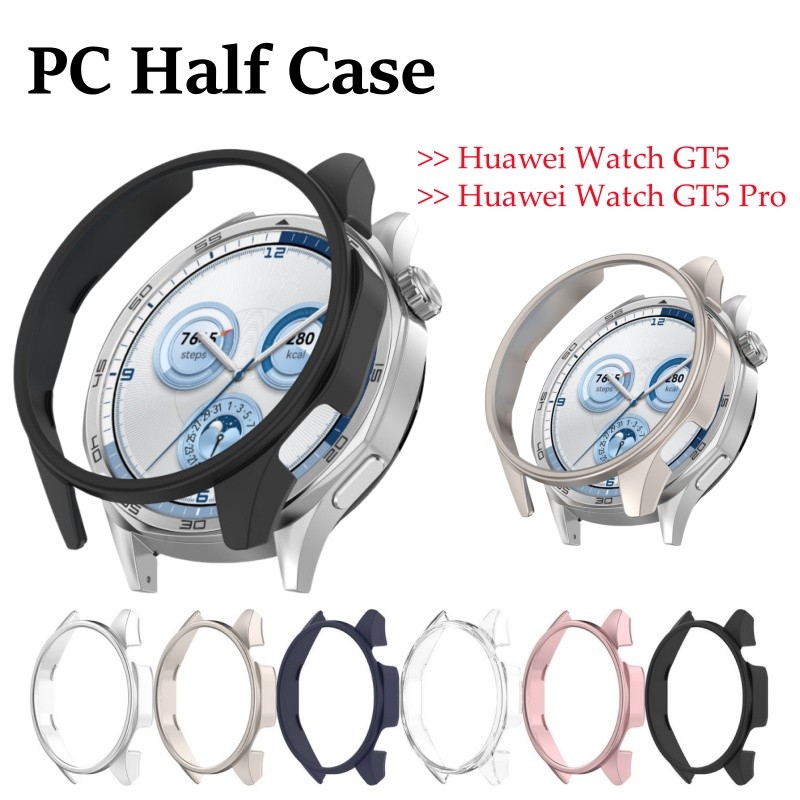 Pc กันชนสําหรับ Huawei นาฬิกา GT 5 5Pro 46 มม.42 มม.41 มม.กันกระแทกฝาครอบป้องกันสําหรับ Huawei สมาร์ทนาฬิกา GT5 Pro 46 มม.42 มม.41 มม.ป้องกันหน้าจอ