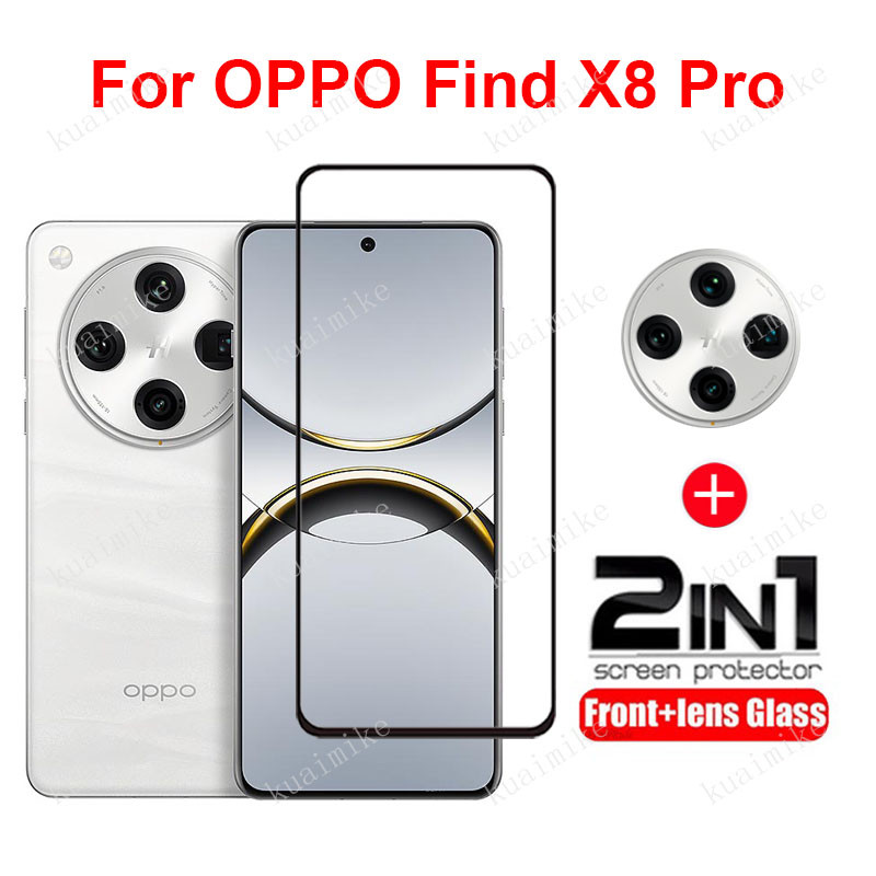 ฟิล์มกระจก สำหรับ OPPO Find X8 Pro กระจกนิรภัย HD ป้องกันหน้าจอ สำหรับ OPPO Find X8 A3 Pro A3x A60 A18 A38 A77s A57 Reno12 11 10 Pro+ 12F 11F ฟิล์มกระจกกันเลนส์กล้อง & ฟิล์มหลัง