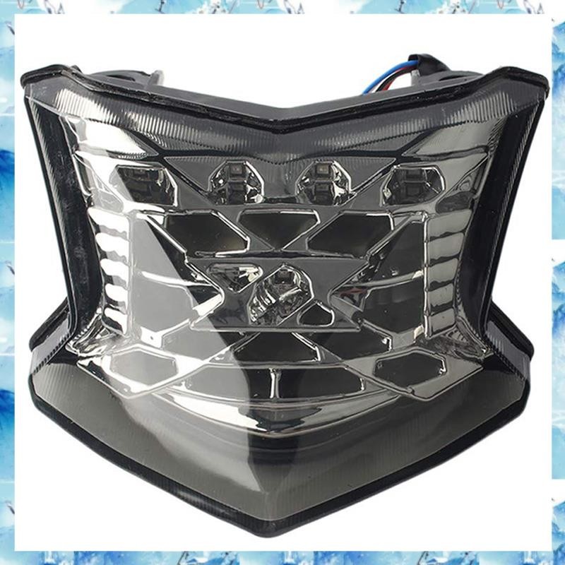 [ ] รถจักรยานยนต์แบบบูรณาการไฟท้าย นํา ไฟเบรกหยุดไฟเลี้ยวสําหรับ Z650 Z900 650 หน้าท้อง 2017 2018