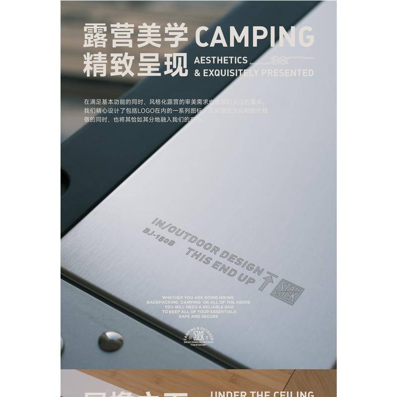 อุปกรณ์อุปกรณ์ตั้งแคมป์กลางแจ้ง, กล่องเก็บของสแตนเลส IGT1 Unit, สีดํา 0.5 UnitIGT Table Unit กล่องเก็บของ, stanluck1 หน่วย 0.5 หน่วย - รูปที่ 4