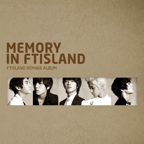 ซีดี FTISLAND - MEMORY IN FTISLAND  (CD) (VG+)