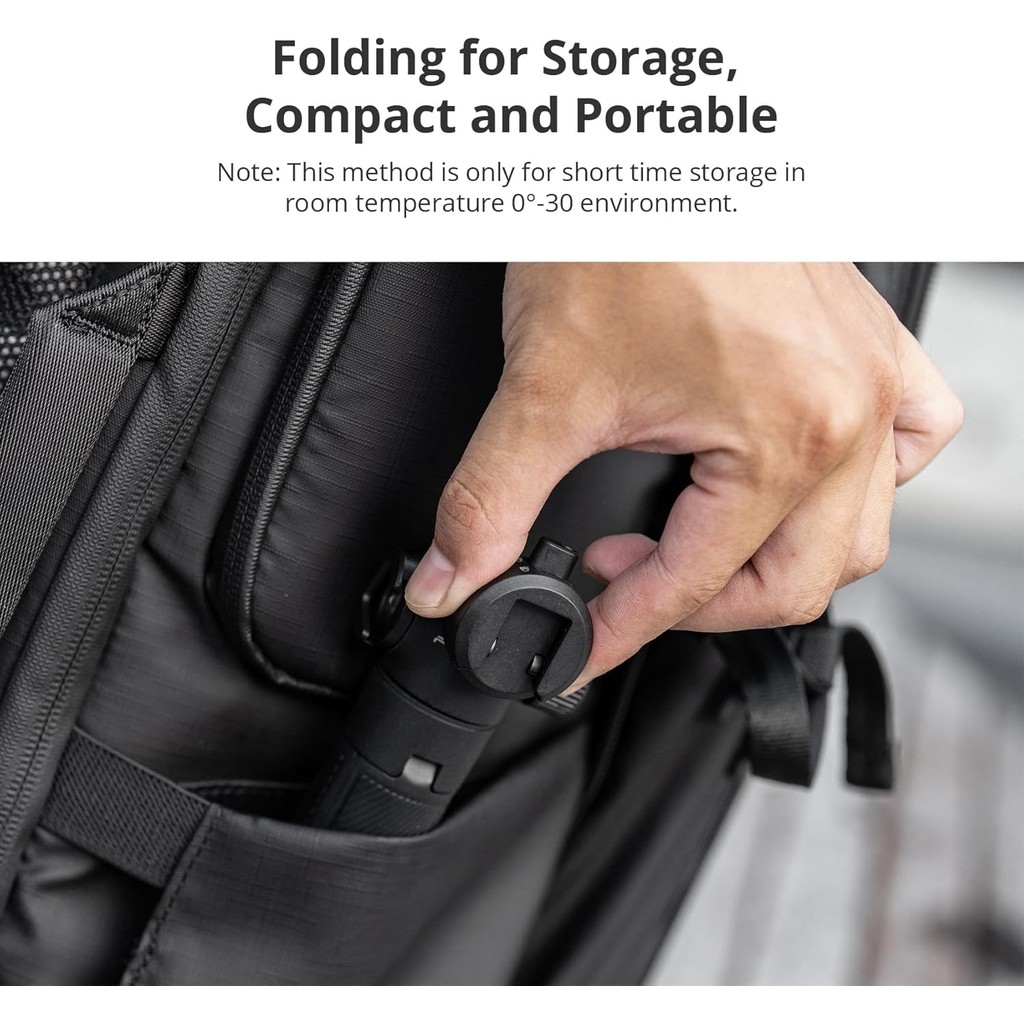Pgytech CapLock กล้องแอคชั่นแคมเมราเสาขยายขาตั้งกล้องสําหรับ DJI OSMO Action 5Pro/4/3Gopro 13/12/11Insta360