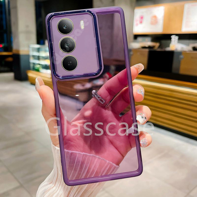 ปลอกสําหรับRealme C75 X C75X C71 C65 RealmeC75 C 75X C75X RealmeC71 C 71 2025 เคสโทรศัพท์สแควร์แฟชั่