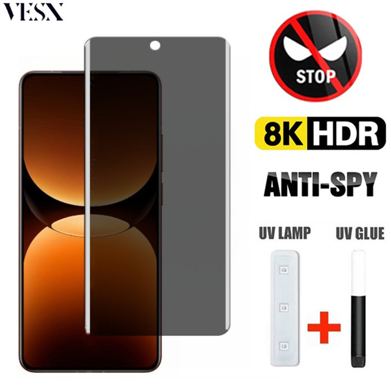 ฟิล์มกระจกด้าน ฟิล์มกันแอบมองกระจก UV สำหรับ Realme 13 12 11 10 GT7 GT 6 6T Neo6 SE GT5 P3 Ultra P2 