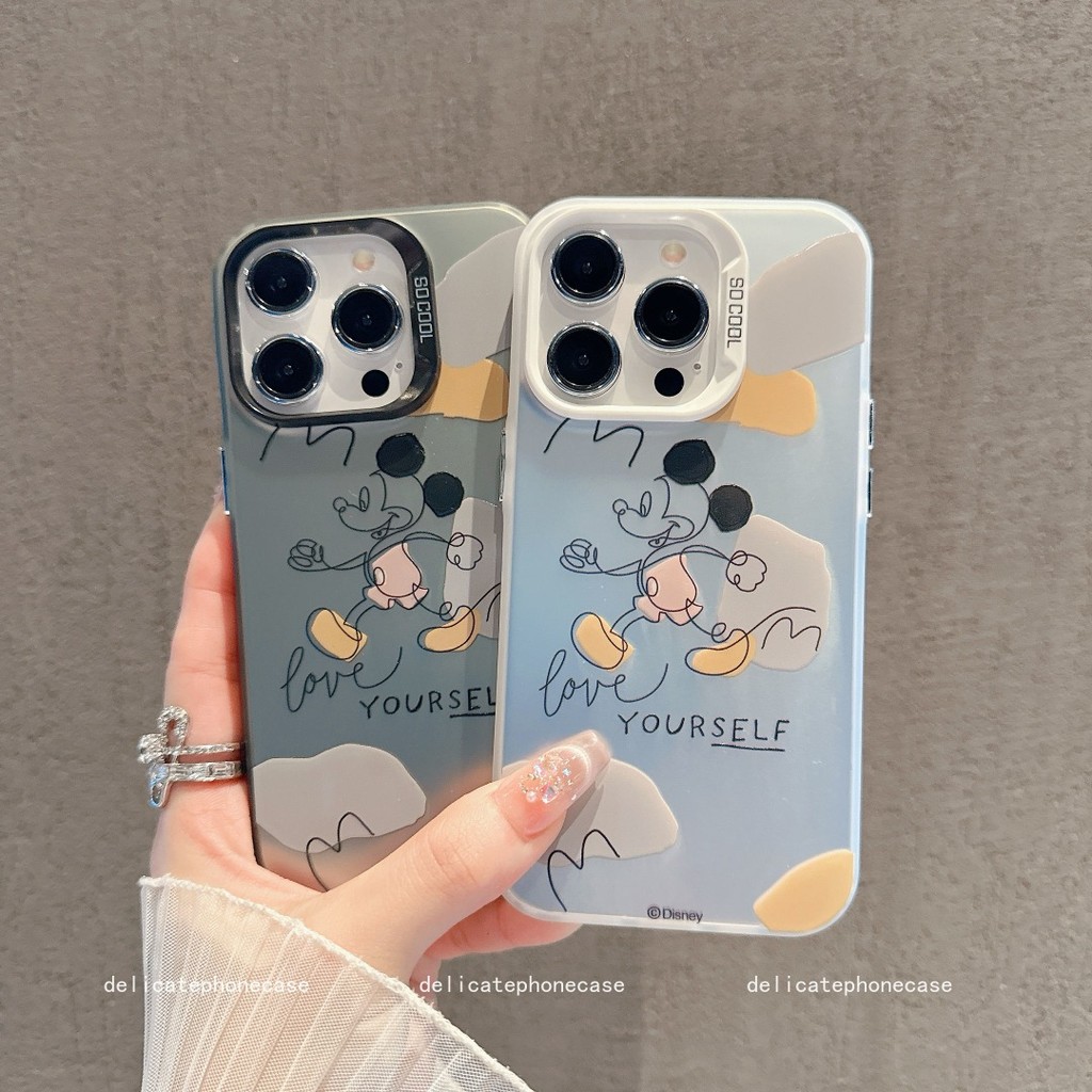 เข้ากันได้กับ iPhone 16 Plus iPhone 15 Pro Max iPhone 13 14 iPhone 11 Pro เคสโทรศัพท์น่ารัก DLMSCY1703-GSH