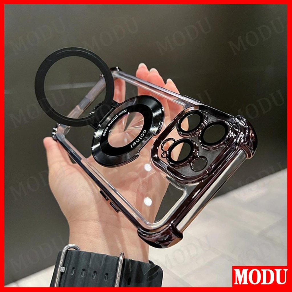 สําหรับvivo Y28 Y20i Y20S Y12A Y12S Y16 Y02 Y02S Y02T Y27S Y76S Y20 Y18 Y03 Y36 Y28 Y17S Y17 Y15 Y11 Y35 Y29Eกรณีแม่เหล็กโปร่งใส