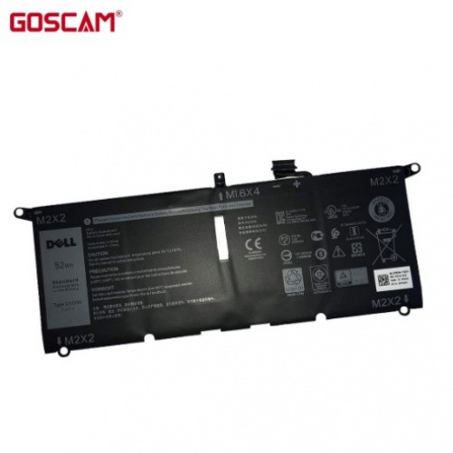 ✿แบตเตอรี่แล็ปท็อป Dxgh8สำหรับ XPS 13 9370 9380 13 7390 7391 5390 5391 14 7400 7490 g8vcf h754v