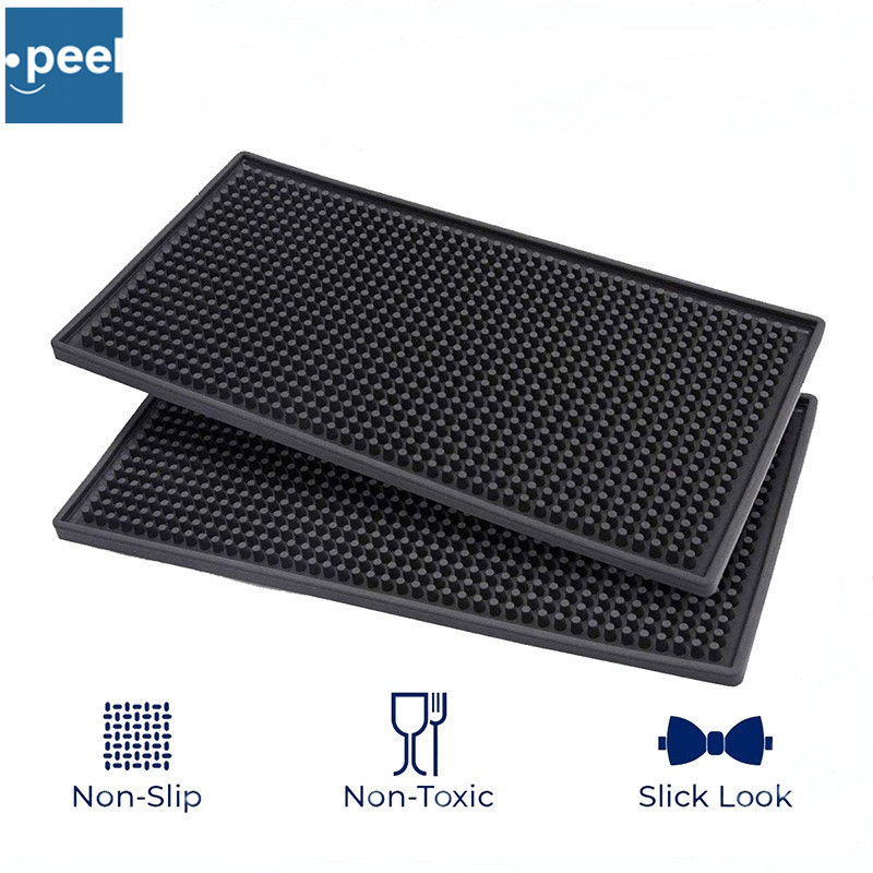 waterproof แผ่นยางกันลื่น แผ่นรองเคาเตอร์บาร์ Bar Mat อุปกรณ์เชคเกอร์ แผ่นยางกันลื่น แผ่นรองบาร์
