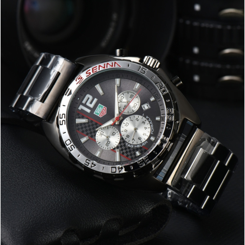 Tag TAG Howard Retro Black Watch Quartz Movement Fashion Casual Swift Watch