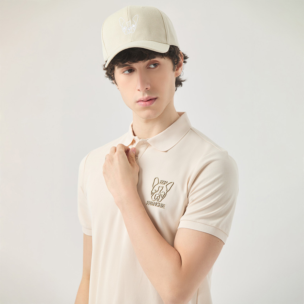 ESP หมวกแก๊ป เฟรนช์ชี่ ผู้ชาย สีเบจ | Frenchie Cap | 04038