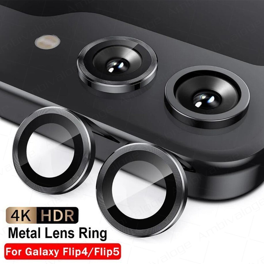 เลนส์กล้องป้องกันแหวนโลหะพร้อมกระจกนิรภัยสำหรับ for Samsung galaxy S23 S24 Ultra S23 Plus S22 Ultra S24 Plus