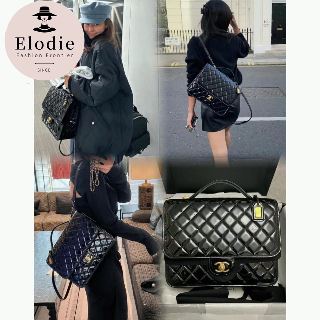 ชาแนล แท้ Chanel 22K backpackผู้หญิง  กระเป๋าเป้สะพายหลัง AS3662