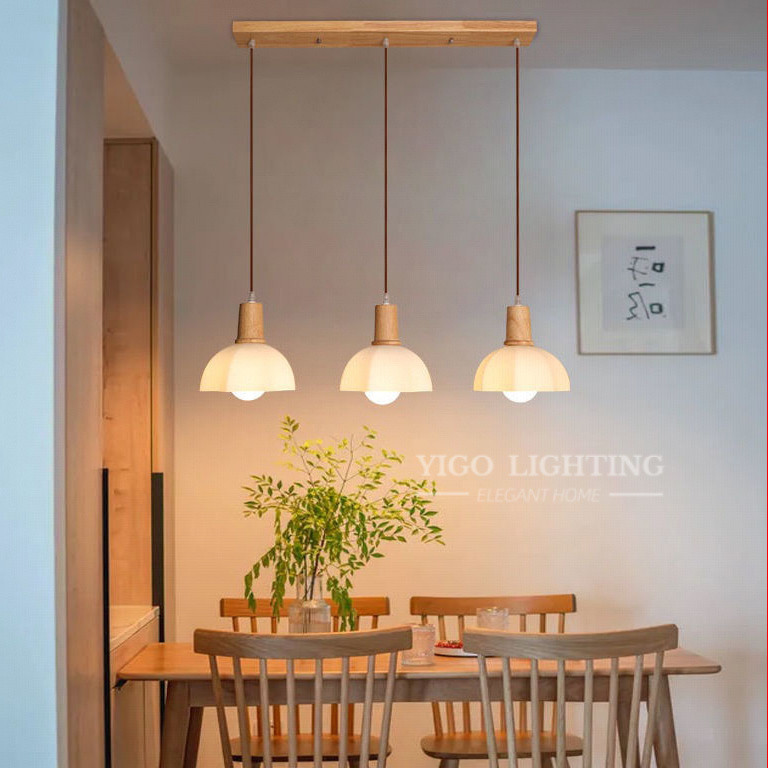 ไม้ซุงสไตล์เรโทรญี่ปุ่น โคมไฟระย้า LED E27โคมไฟ โคมไฟห้อย ไฟแต่งห้อง โคมไฟเพดาน ไฟเพดาน ไฟหัวเตียง