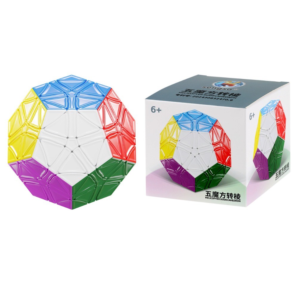 Shengshou Helicopter Dodecahedron Megaminx Speed Cube