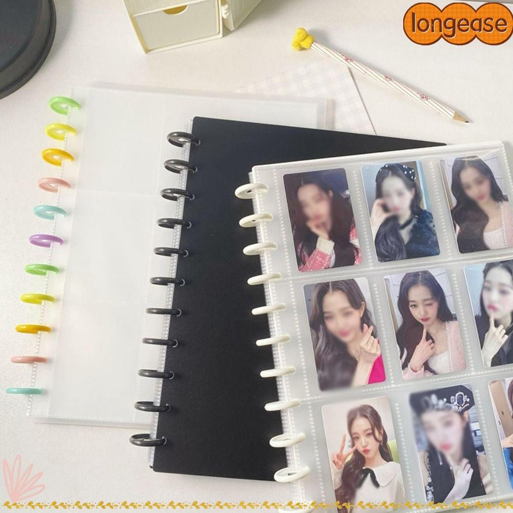 อัลบั้มภาพ LONGE, ที่ใส่โฟโต้การ์ดKpop 3 นิ้ว, ที่เก็บกระเป๋าหลายใบการ์ดไอดอลรวบรวมหนังสือStar Chaser
