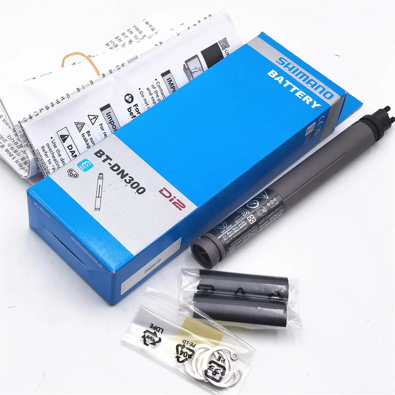 แบตเตอรี่ Shimano Di2 BT-DN300 แบบฝังใน ใช้งานได้กับหลายโมเดลของRD-R9250, R8150 และ RX825