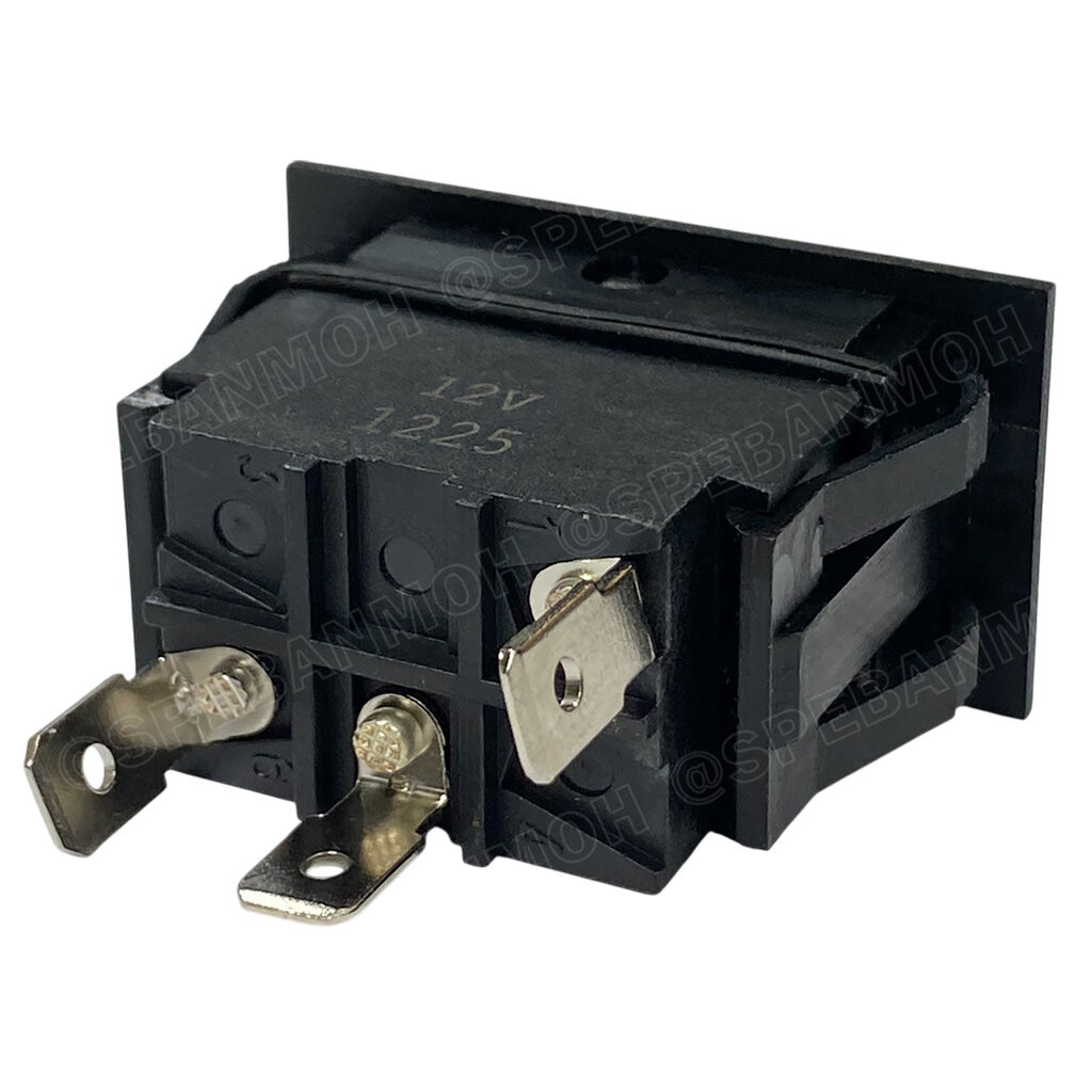 [ 1 ชิ้น ] R13-220BA สวิทช์กระดก ON-OFF 3 ขา สีแดง LED มีไฟ แสดงสถานะ DC Rocker Switch ควบคุมอุปกรณ์ไฟฟ้า แผงควบคุม ต...