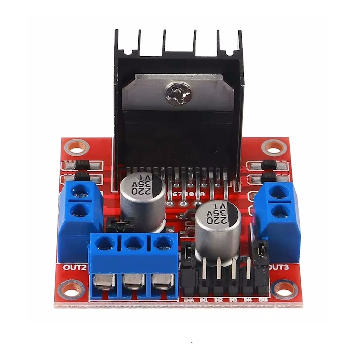 L298N Motor Drive Module (โมดูลขับมอเตอร์ 2 ช่อง)