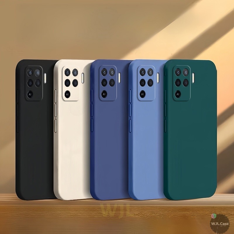 เคส OPPO A94 เคสมือถือซิลิโคนสีลูกกวาดเรียบง่าย YT