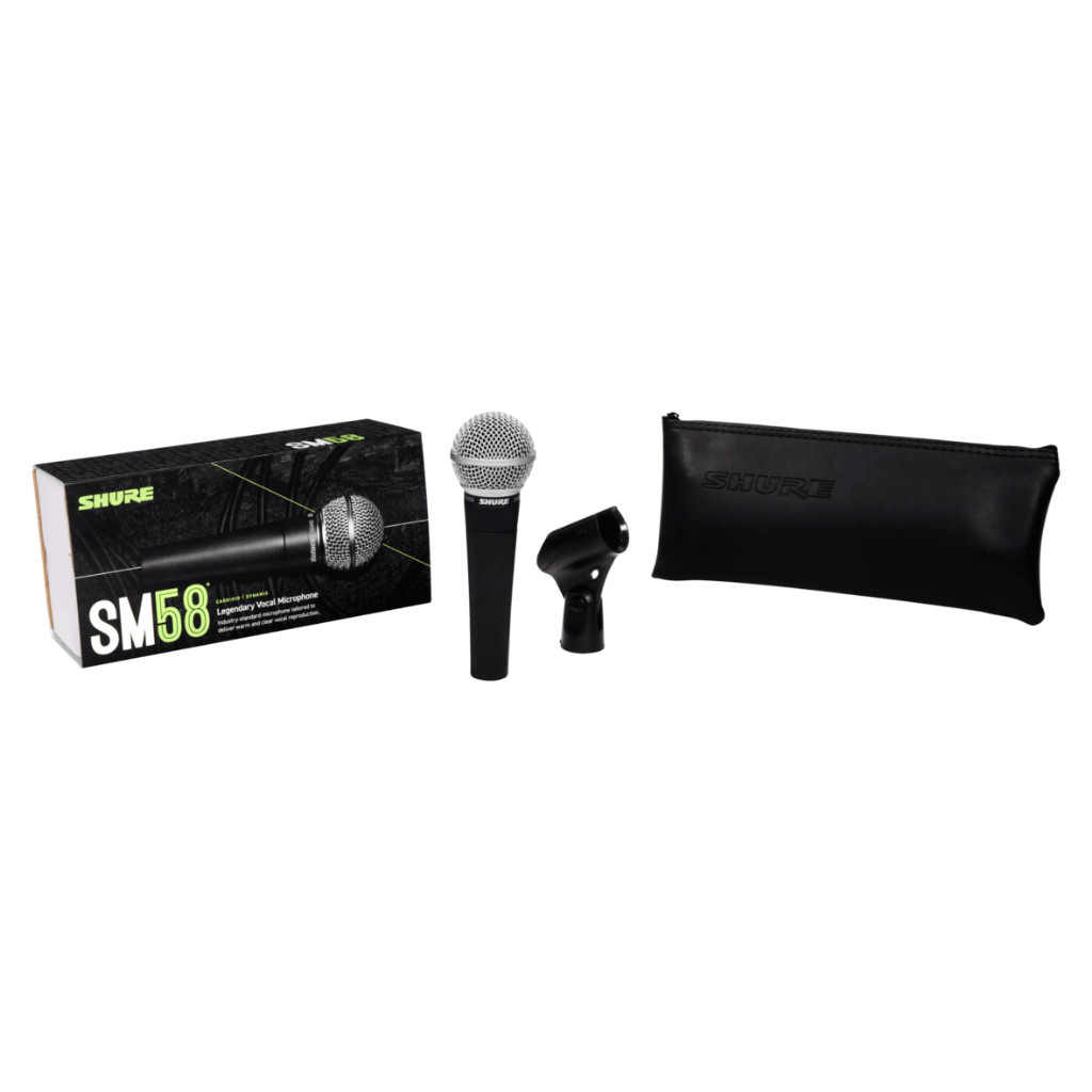 Shvre SM58 ไมโครโฟนแบบมีสายการแสดงเวทีสด K เพลงไมโครโฟนมืออาชีพแบบไดนามิก