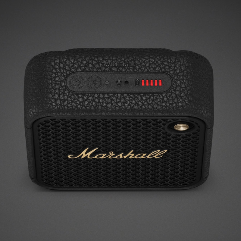 MARSHALL ลำโพงบลูทูธ รุ่น Willen II สี Black & Brass