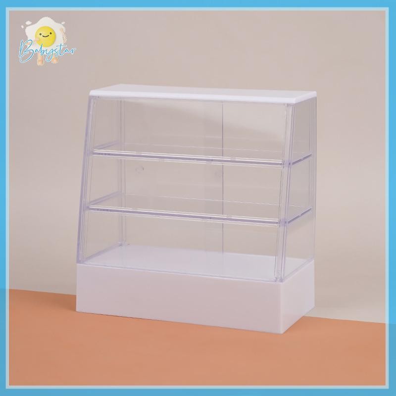 [Inthehot-t] Dollhouse Miniature Cake Store Decorative Bakery Stand Display Food Model Play House For Girl Gift Kitchen [ใหม่] - รูปที่ 5