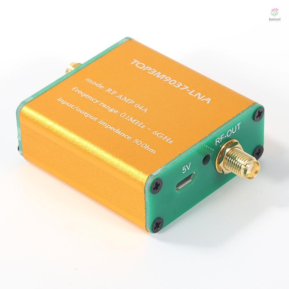 100 K-6GHz RF AMP Full-Band วิทยุ SignalAmplifier วิทยุสัญญาณ Enhancer สัญญาณวิทยุ Preamplifier สูง 