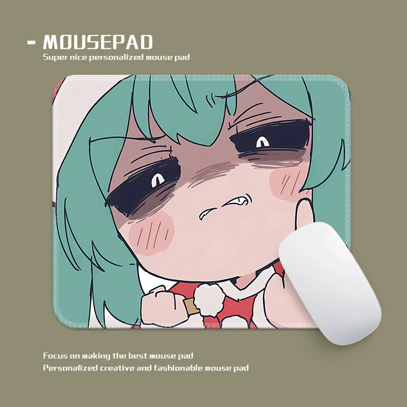 แผ่นรองเมาส์ Chibi Hatsune Miku - แผ่นรองเมาส์สไตล์น่ารักที่ได้รับอนุญาตอย่างเป็นทางการที่หลงใหลกับ 