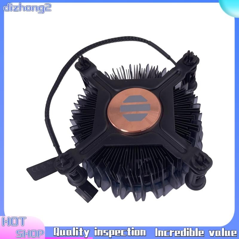 [dizhong2]CPU Cooler หม้อน้ํา CPU พัดลมระบายความร้อน PWM ทองแดงอลูมิเนียม Cooler สําหรับ LGA 1700 12