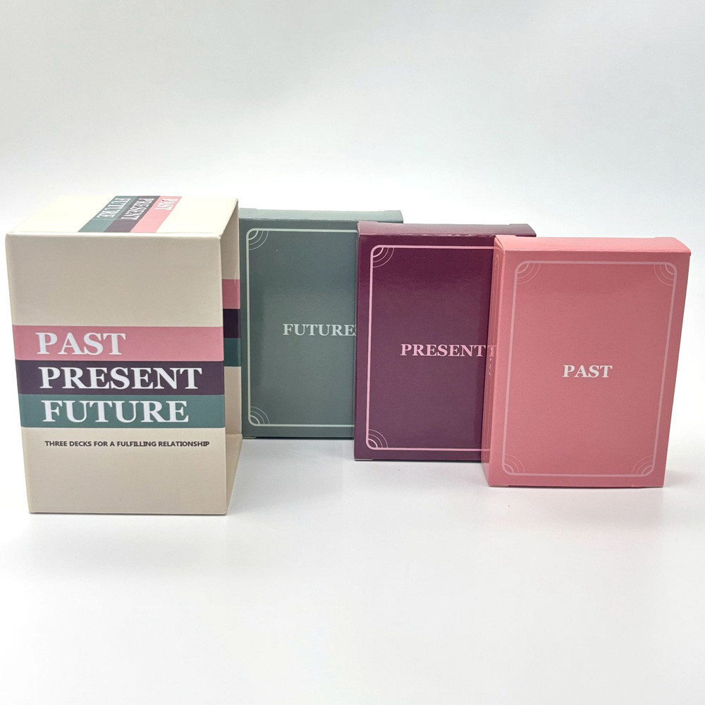 FUTURE.PRESENT.PAST Family Couple Friends เกมการ์ดบทสนทนาที่มีความหมาย