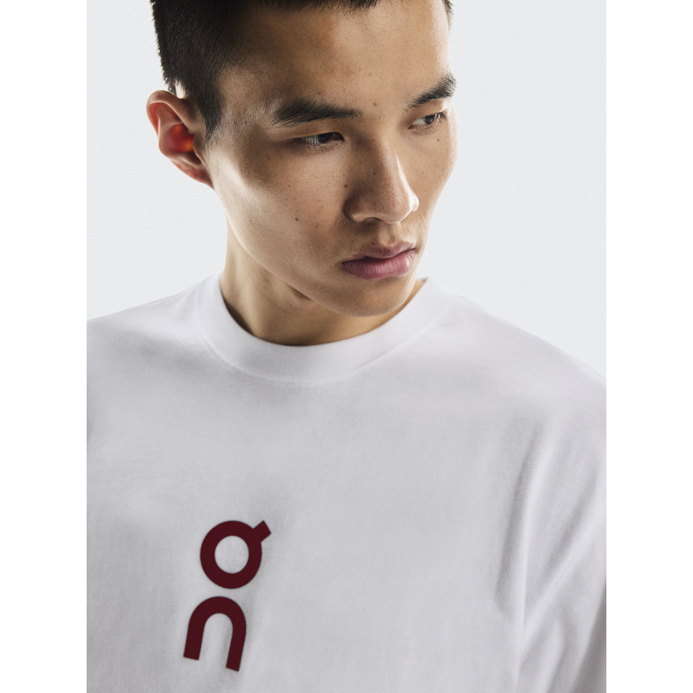 On Angrun Club-T 2025 Spring Summer Men Women Same Style Print Casual T-Shirt